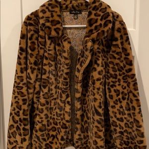 Cheetah print jacket